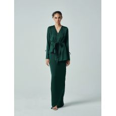 Alia B Neeka Baju Kurung Emerald Green